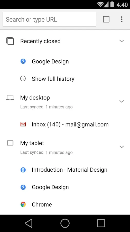    Chrome Browser - Google- screenshot  