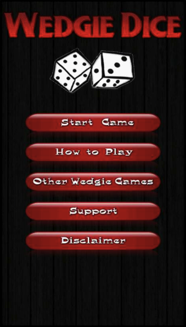 Wedgie Dare Dice Screen 1