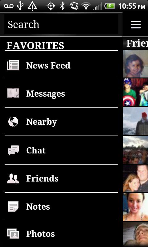 HD Black for Facebook Screen 2