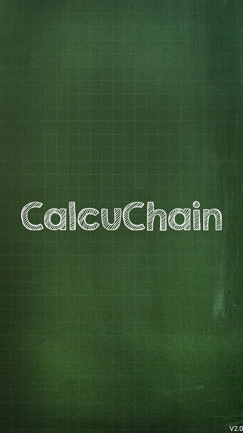 Android application CalcuChain screenshort