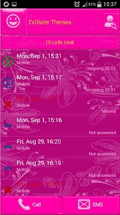 How to download Pink Glow Theme for ExDialer lastet apk for laptop