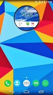 Android Wear Zooper Skin - screenshot thumbnail