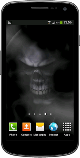 Ghost Skull Live Wallpaper