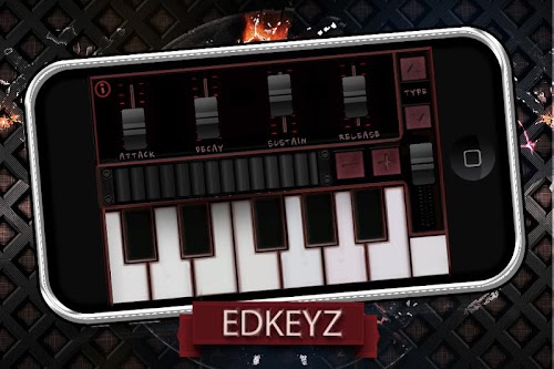Android application EDKeyz - Dance Music Synth screenshort