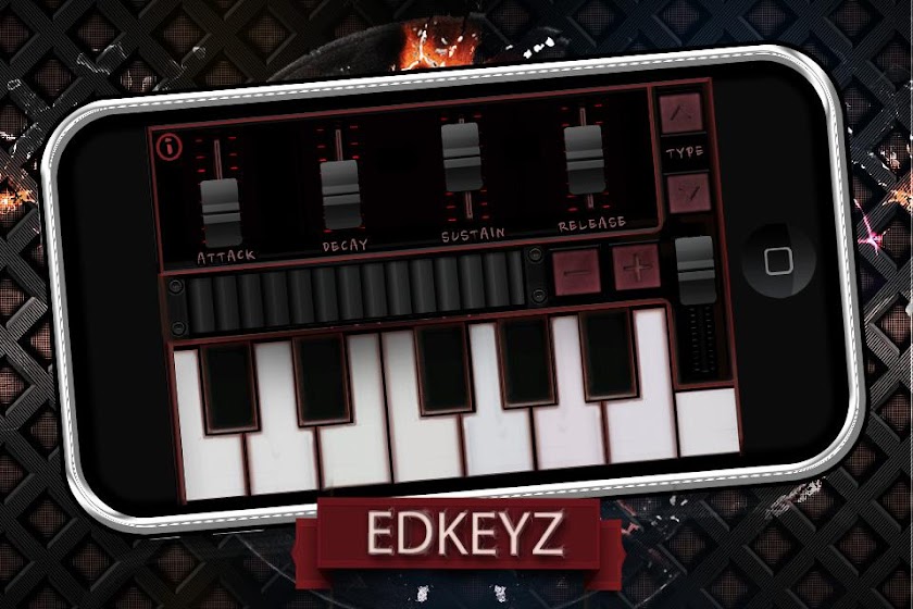 EDKeyz - Dance Music Synth Screen 1
