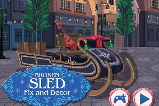 【免費休閒App】Broken Sled Fix and Decor-APP點子