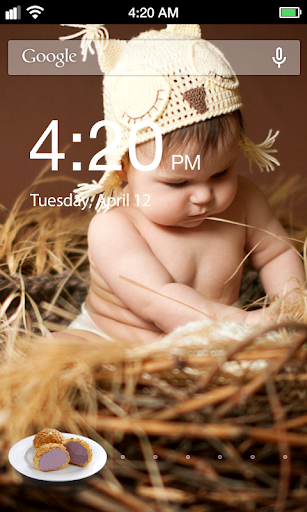 Cake Child Lock Screen