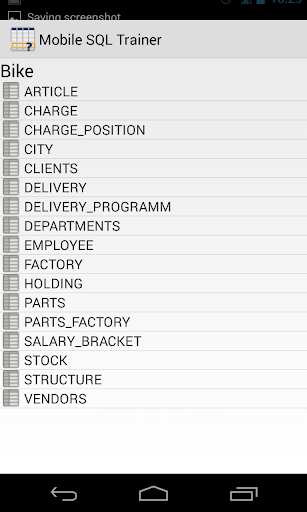 SQL Trainer