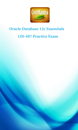 Oracle DB 12c Essentials Prep