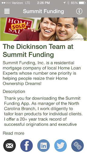 Summit Funding Dickinson Team