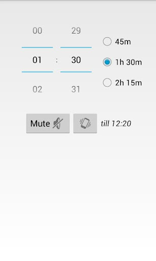 BeQuiet Mute Timer FREE