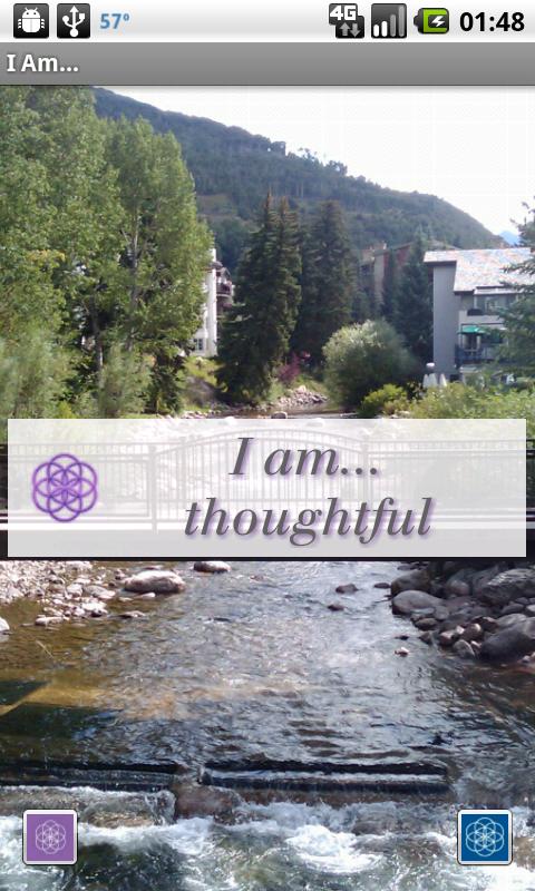 Android application I Am... screenshort