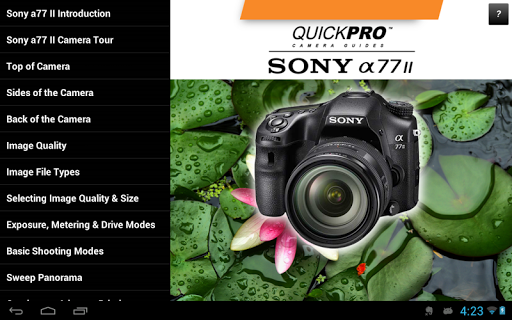 【免費攝影App】Guide to Sony a77 II-APP點子