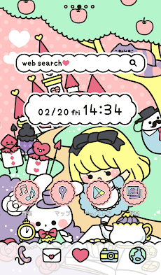 かわいいイラスト壁紙 アリスの絵本の世界 Androidアプリ Applion