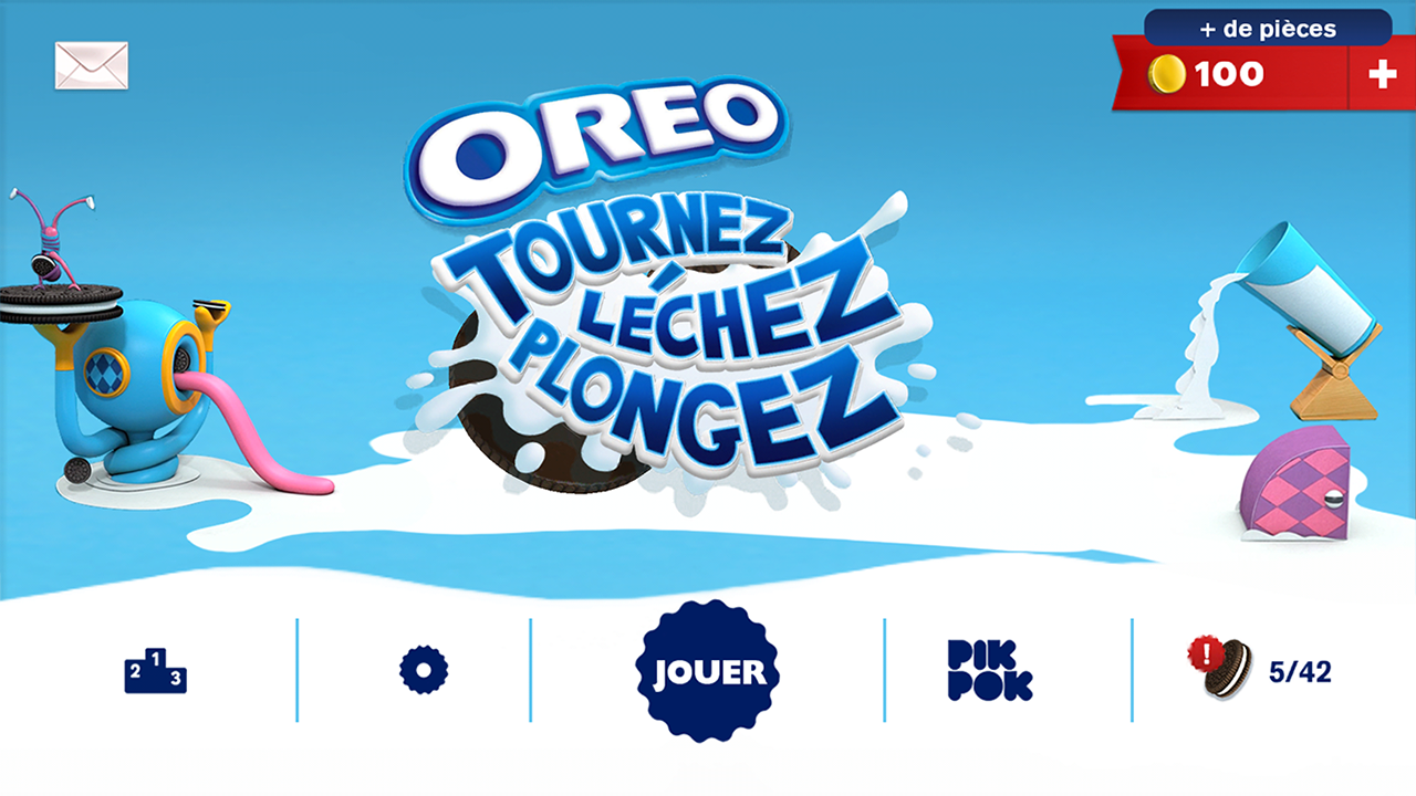 Android application OREO: Twist, Lick, Dunk screenshort