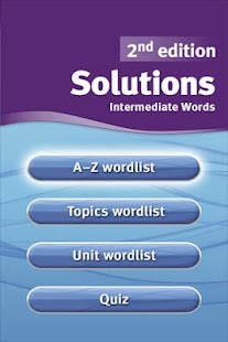 How to get Solutions 2nd ed Int Words 1.0 unlimited apk for bluestacks
