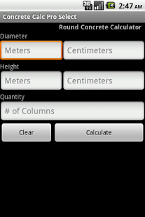 Concrete Calc Pro Select(圖6)-速報App