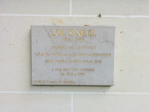 Plaque Louis Néel
