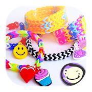 bracelet rubber bands DIY  Icon