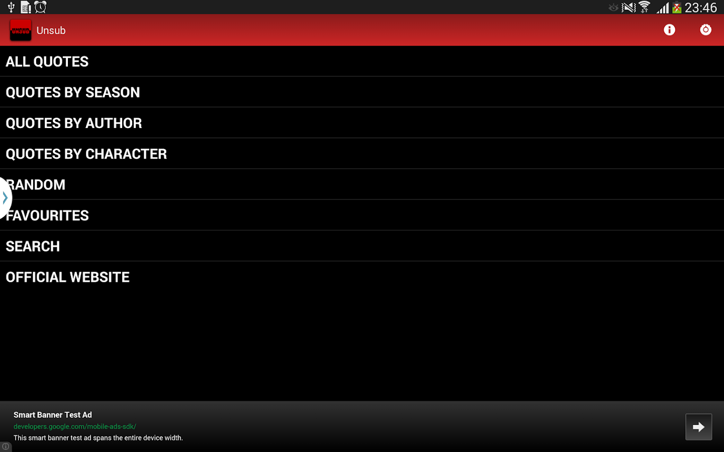 Unsub Quote for Criminal Minds screenshot