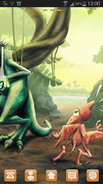 Dinosaur Theme GO Launcher EX poster 2