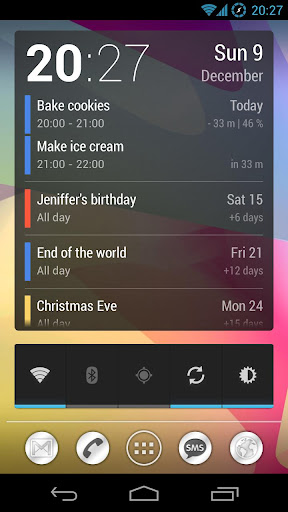 Neat Calendar Widget