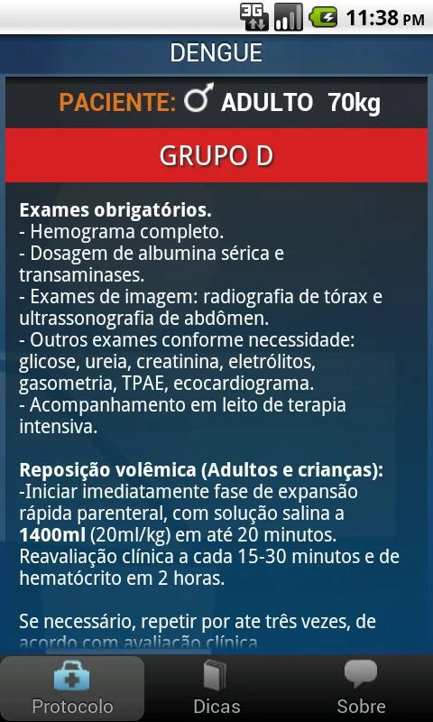    UNA-SUS Dengue- screenshot  