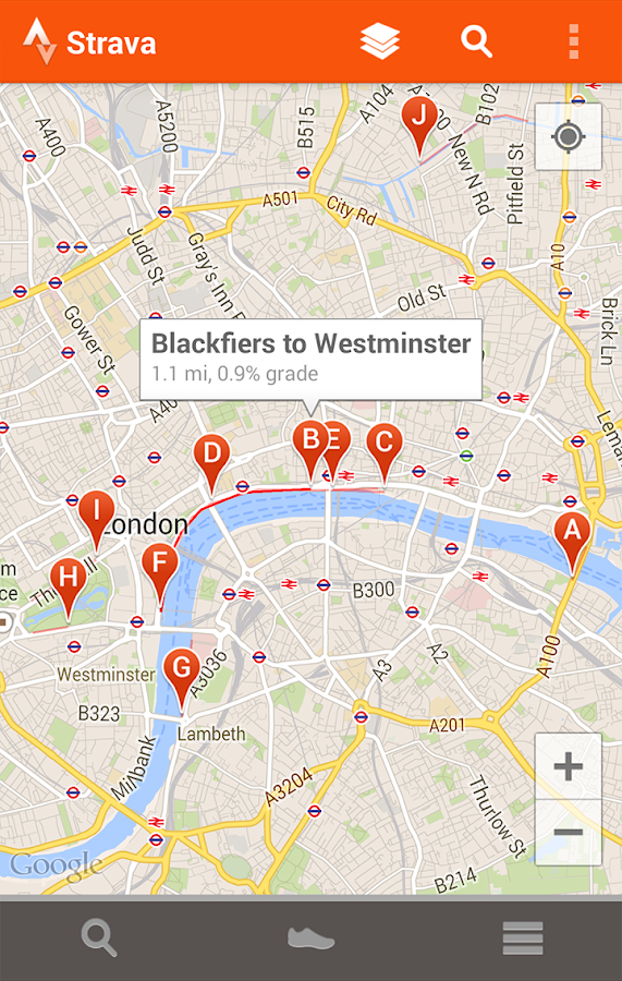 Strava Running and Cycling GPS Android Apps on Google Play