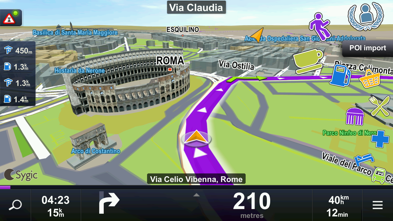 Sygic: GPS Navigation & Maps - screenshot