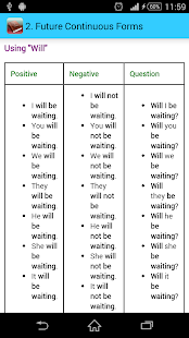 English Tenses - screenshot thumbnail