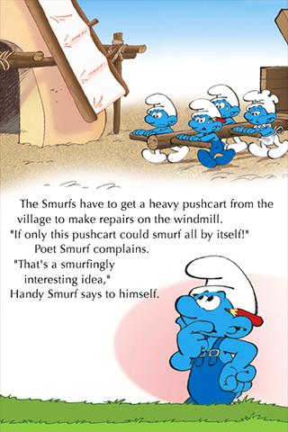 The Smurfs - Smurfmobile Race Screen 2