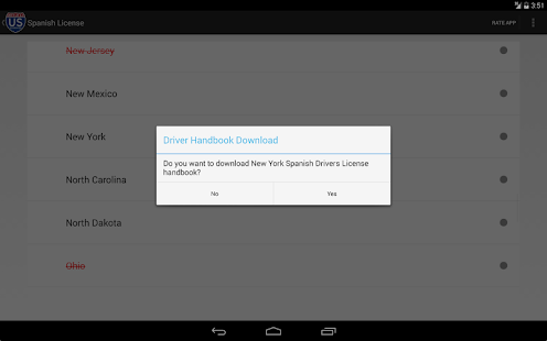 DMV Führerschein Bewerter Screenshot