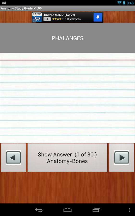 Anatomy Study Guide - Android Apps on Google Play