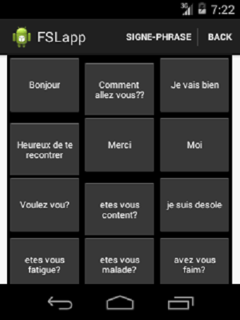 application sourde mue Screen 2