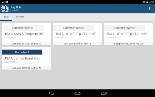 USAA Mobile - screenshot thumbnail