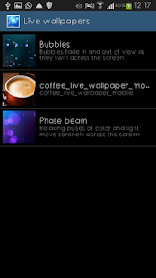 Lastest Coffee Live Wallpaper - mobile APK