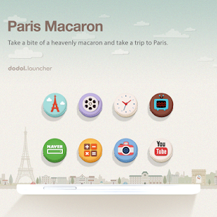 Paris Macaron Dodol Theme