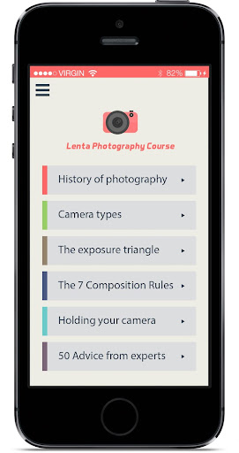 Lenta Free Photography Course