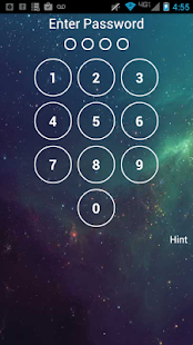 Blocco applicazione - Tastiera Screen 3