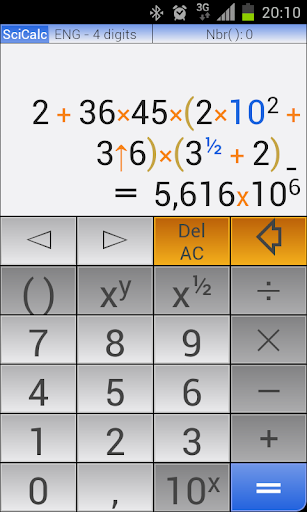 rvCalc Scientific Calculator