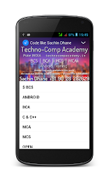 Code like Sachin Dhane UniPune poster 12