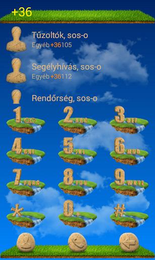 exDialer Floating Island Theme