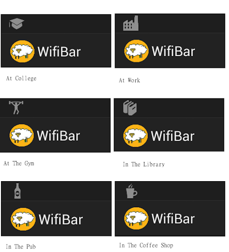 WifiBar - Wifi Status bar Icon