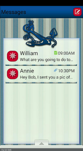 AnchorsAway GO SMS THEME