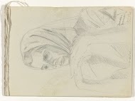 Schetsboek van To Frank-Stoltz gemaakt in het vrouwenkamp Ravensbrück, 1943-1944