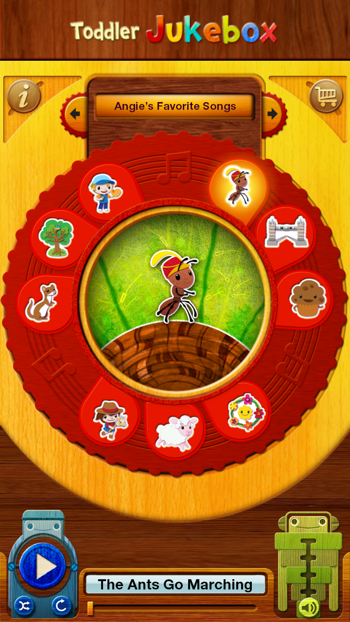 Kids Christmas Jukebox Screen 2
