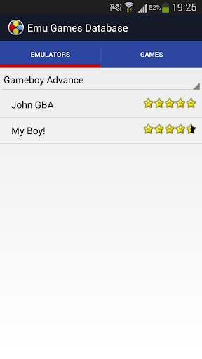 Emulator Games Database