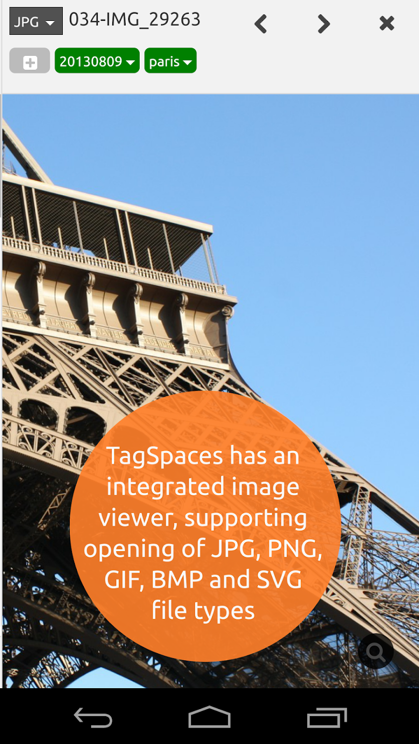 TagSpaces Screen 3