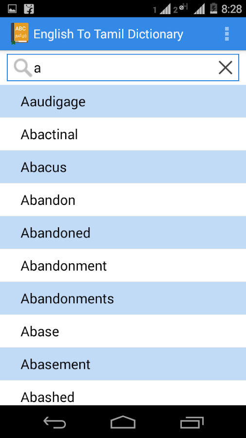 English To Tamil Dictionary Android Apps on Google Play