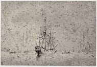 Willem van der Velde, Shipping